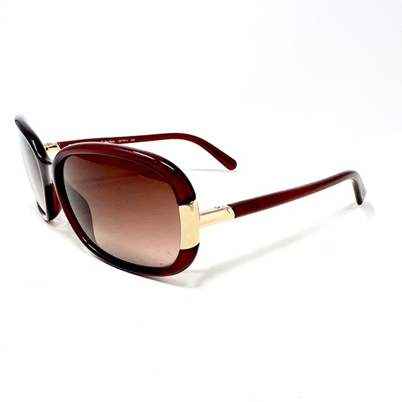 Calvin Klein CK7791S 602 Sunglasses Frames Red Wine  Full Rim Frames 57[]15-125 - Picture 3 of 9